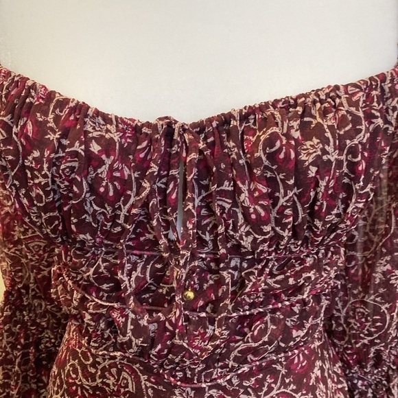 BNWT Stunning!! Free People Floral Midi Dress - Picture 9 of 10